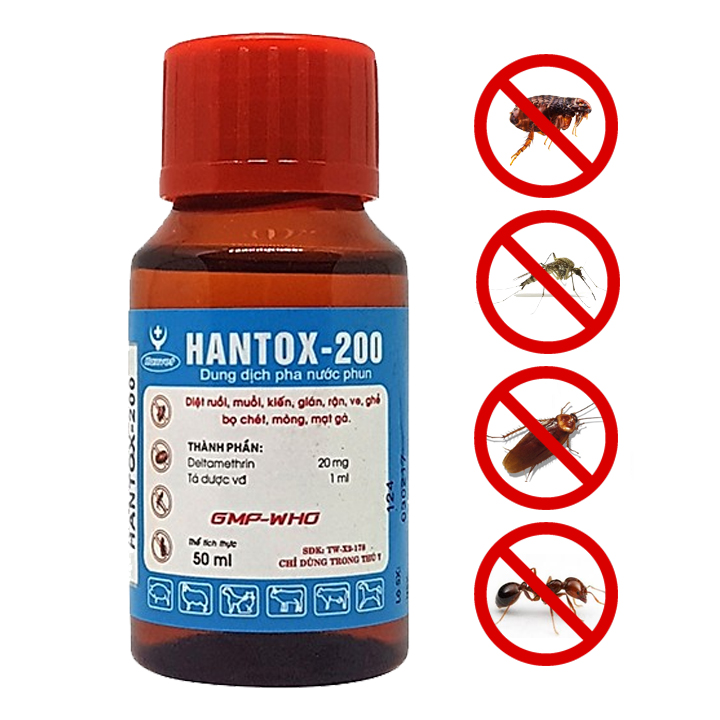 HANTOX-200 DUNG DỊCH PHA NƯỚC PHUN VE